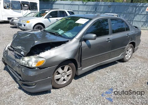 2007 Toyota Corolla S из США, поврежденный, VIN 1NXBR32E97Z888285